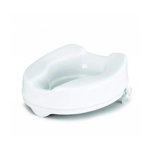 Toiletverhoger 11 cm + 2 klemmen plastiek